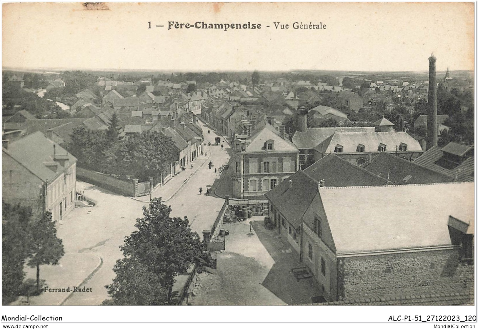 ALCP1-51-0061 - FRERE-CHAMPENOISE - Vue Générale  - Fère-Champenoise