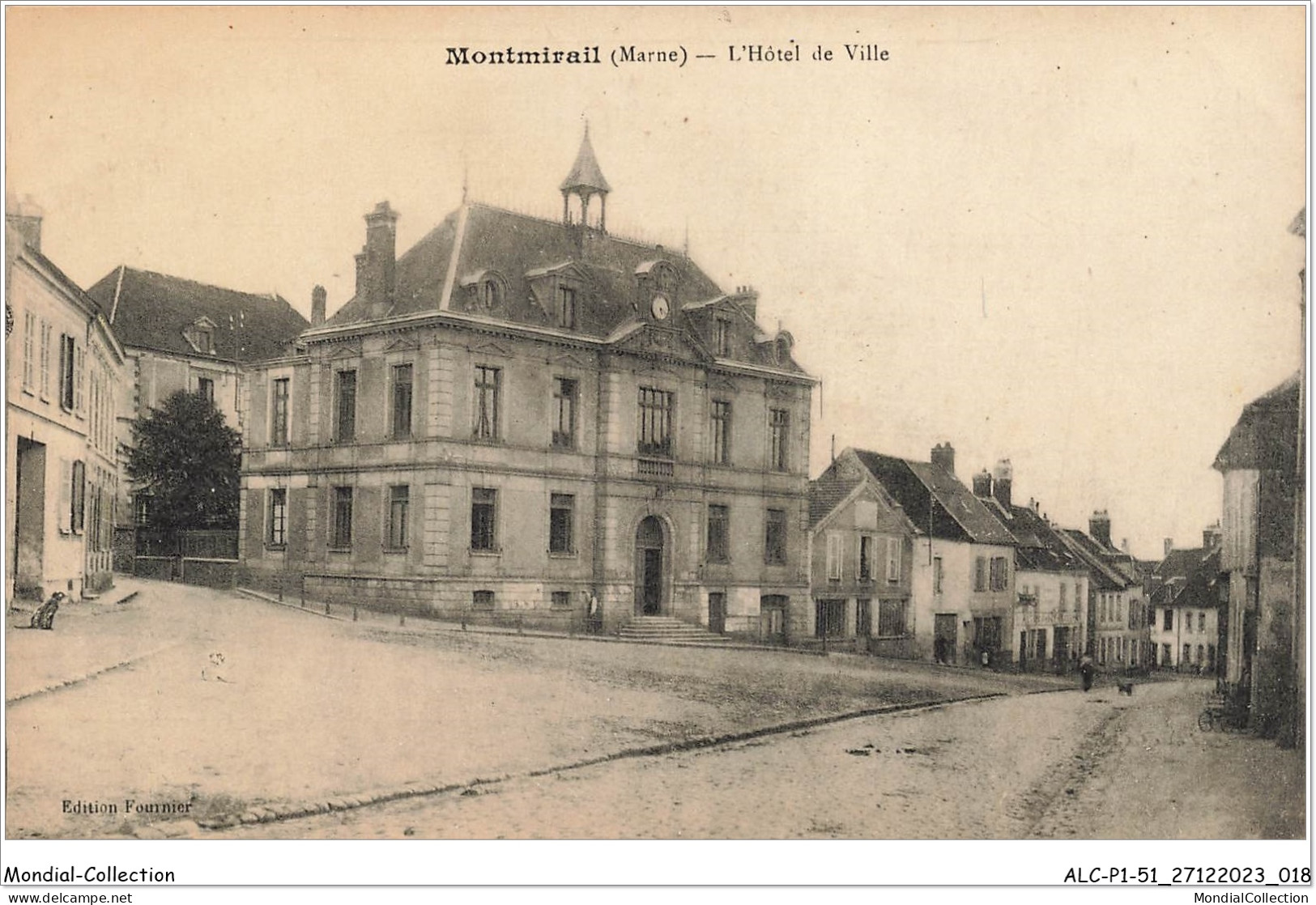 ALCP1-51-0010 - MONTMIRAIL - Marne - L'hôtel De Ville  - Montmirail