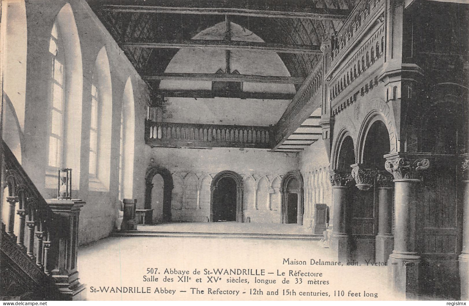 76-SAINT WANDRILLE RANCON-N°T1089-D/0089 - Saint-Wandrille-Rançon