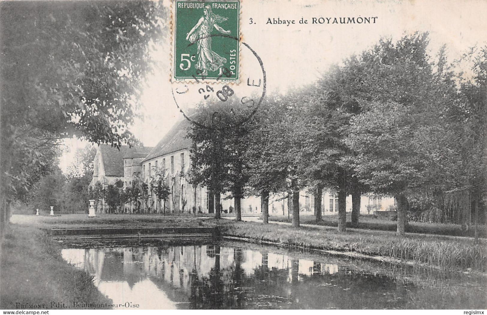 95-ASNIERES SUR OISE ABBAYE DE ROYAUMONT-N°T1089-B/0377 - Asnières-sur-Oise