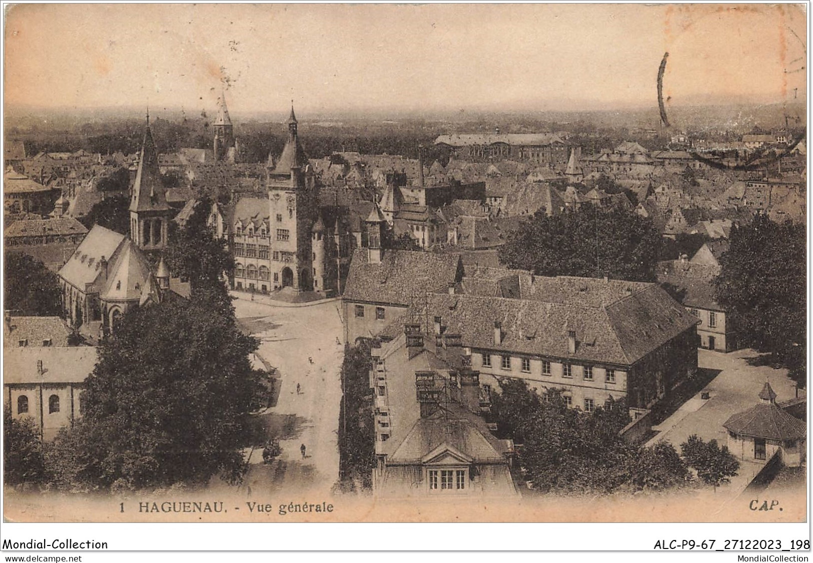 ALCP9-67-0929 - HAGUENAU - Vue Générale - Haguenau