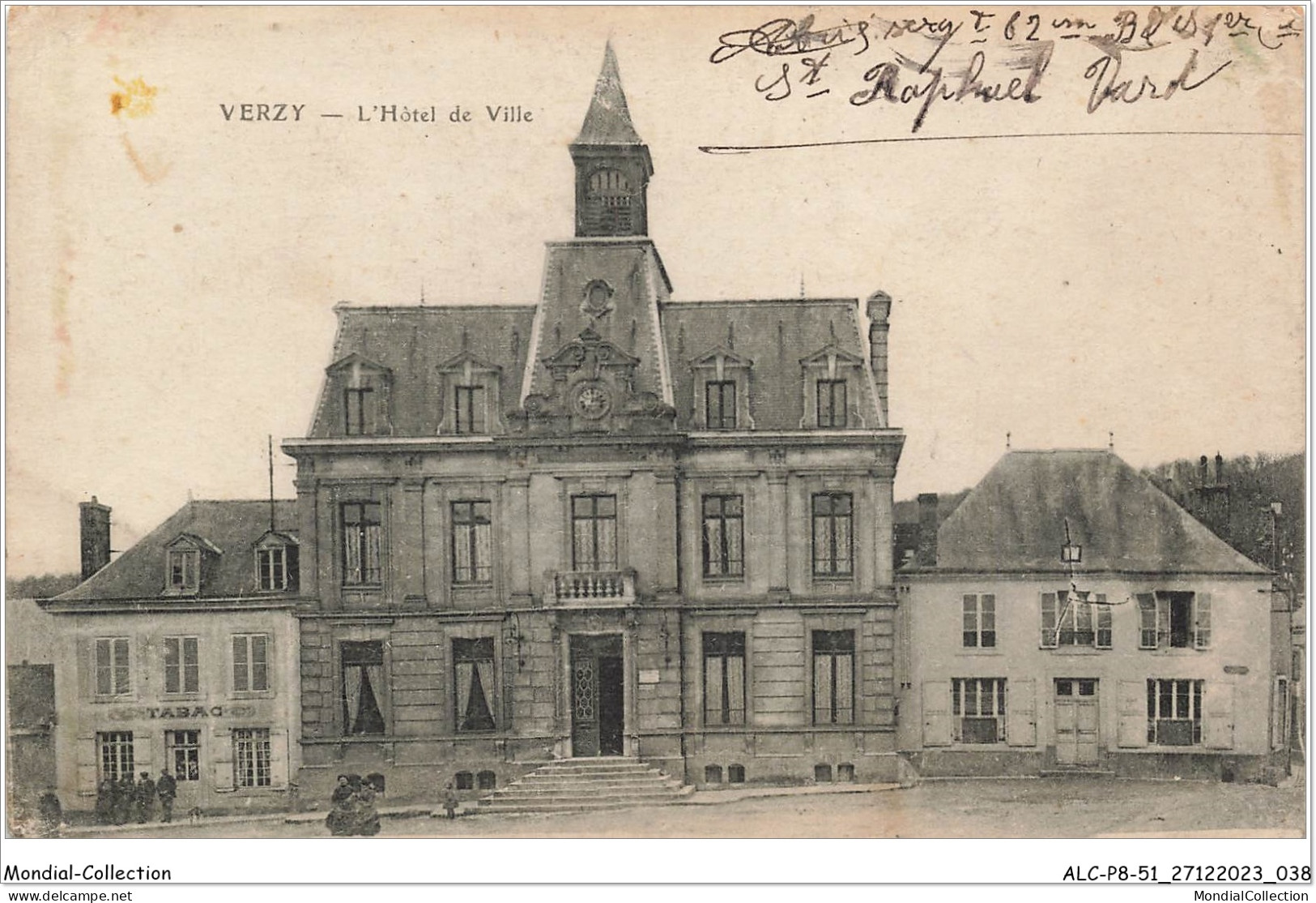 ALCP8-51-0735 - VERZY - L'hôtel De Ville  - Verzy