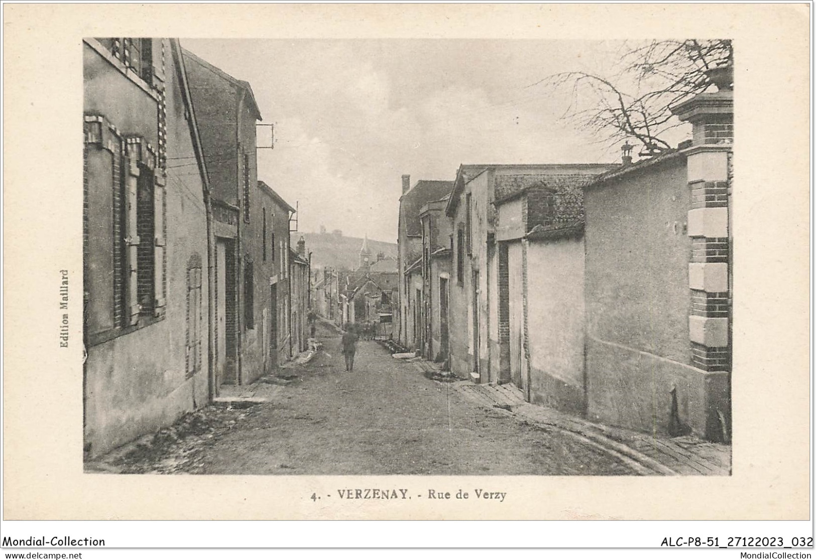 ALCP8-51-0732 - VERZENAY - Rue De Verzy  - Verzy