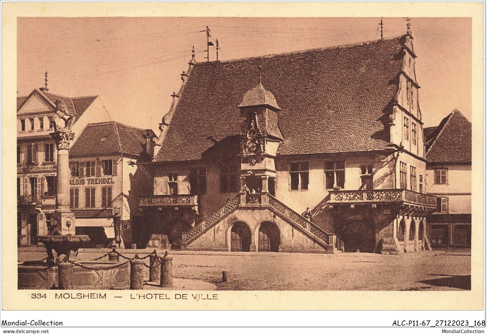 ALCP11-67-1115 - MOLSHEIM - L'hôtel De Ville - Molsheim