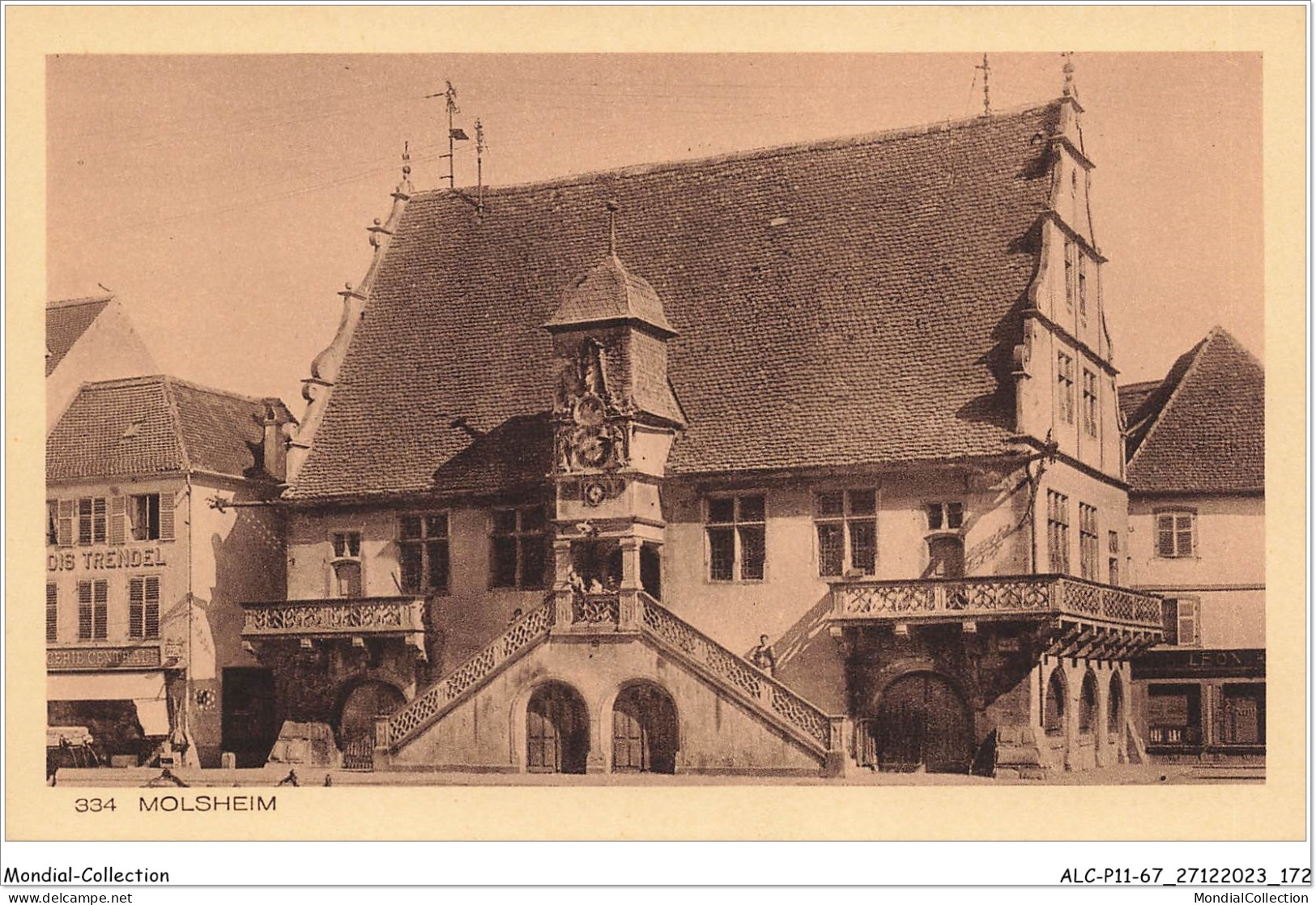 ALCP11-67-1117 - MOLSHEIM - L'hôtel De Ville - Molsheim