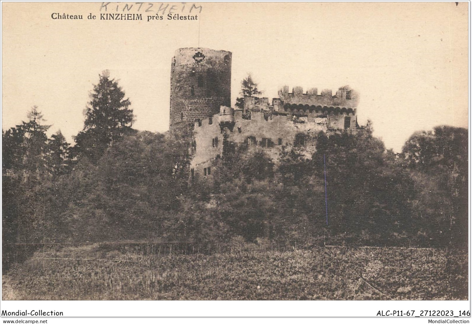 ALCP11-67-1104 - Château De KINZHEIM Près - SELESTAT - Selestat