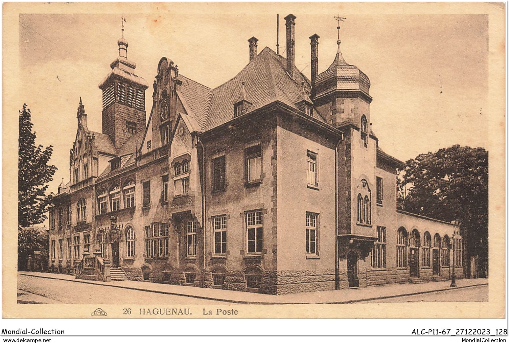 ALCP11-67-1095 - HAGUENAU - La Poste - Haguenau