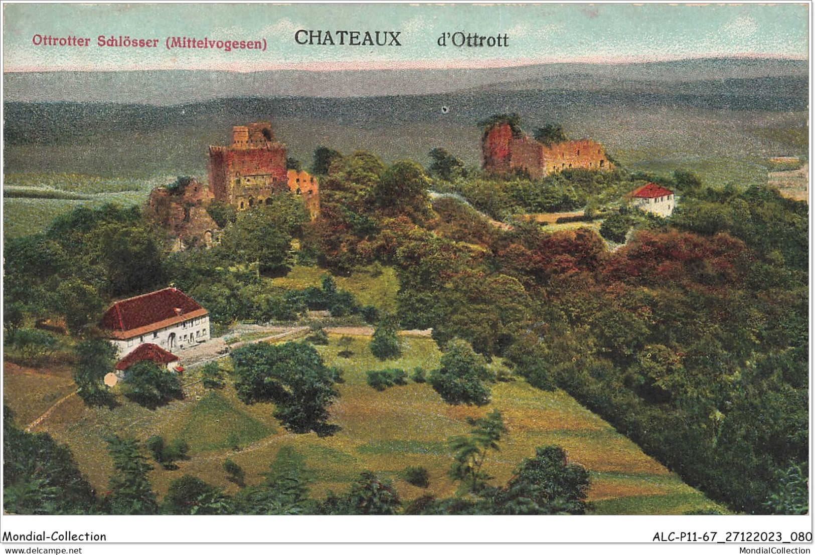 ALCP11-67-1071 - Châteaux D'OTTROTTER  - Molsheim