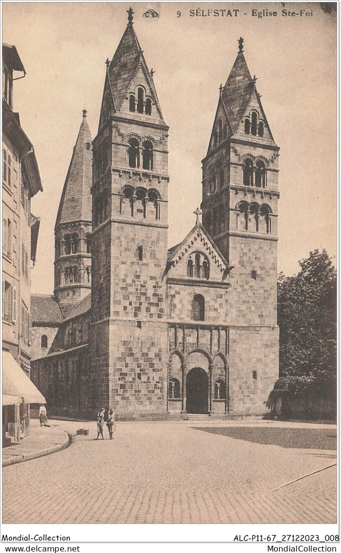 ALCP11-67-1035 - SELESTAT - église Ste-foi - Selestat