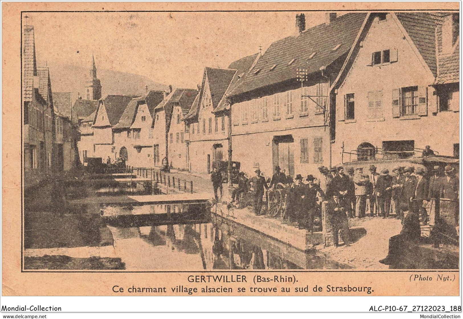 ALCP10-67-1025 - GERTWILLER - Bas-rhin - Ce Charmant Village Alsacien Se Trouve Au Sud De Strasbourg - Selestat