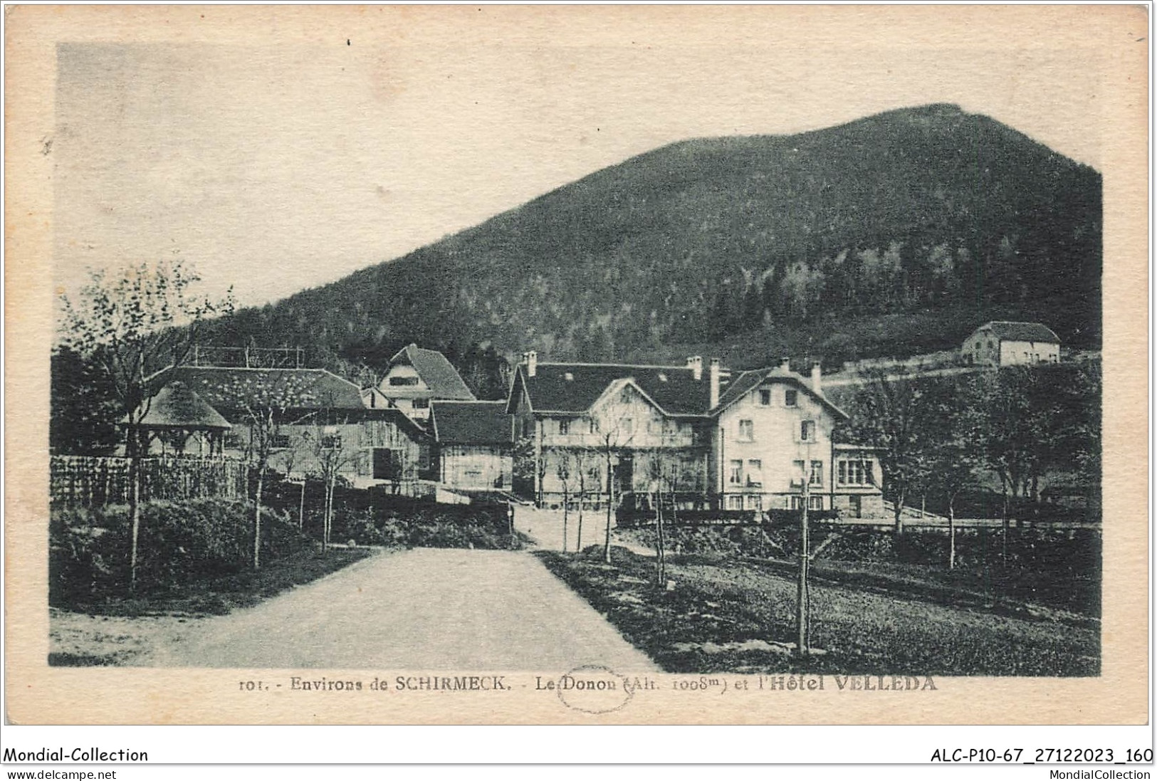 ALCP10-67-1011 - Environs De SCHIRMECK - Le Donon Et L'hôtel Velleda - Schirmeck