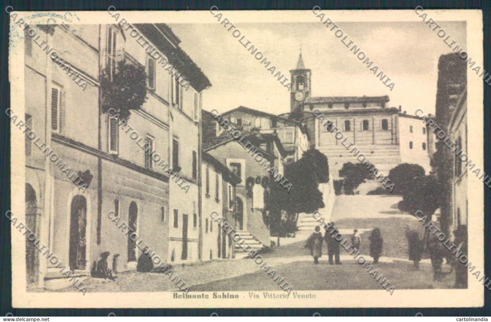 Rieti Belmonte Sabino Cartolina MV1440 - Rieti