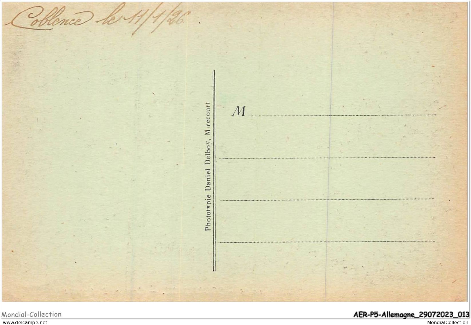 AERP5-ALLEMAGNE-0356 - COBLENCE - Caserne Lafayette - Koblenz