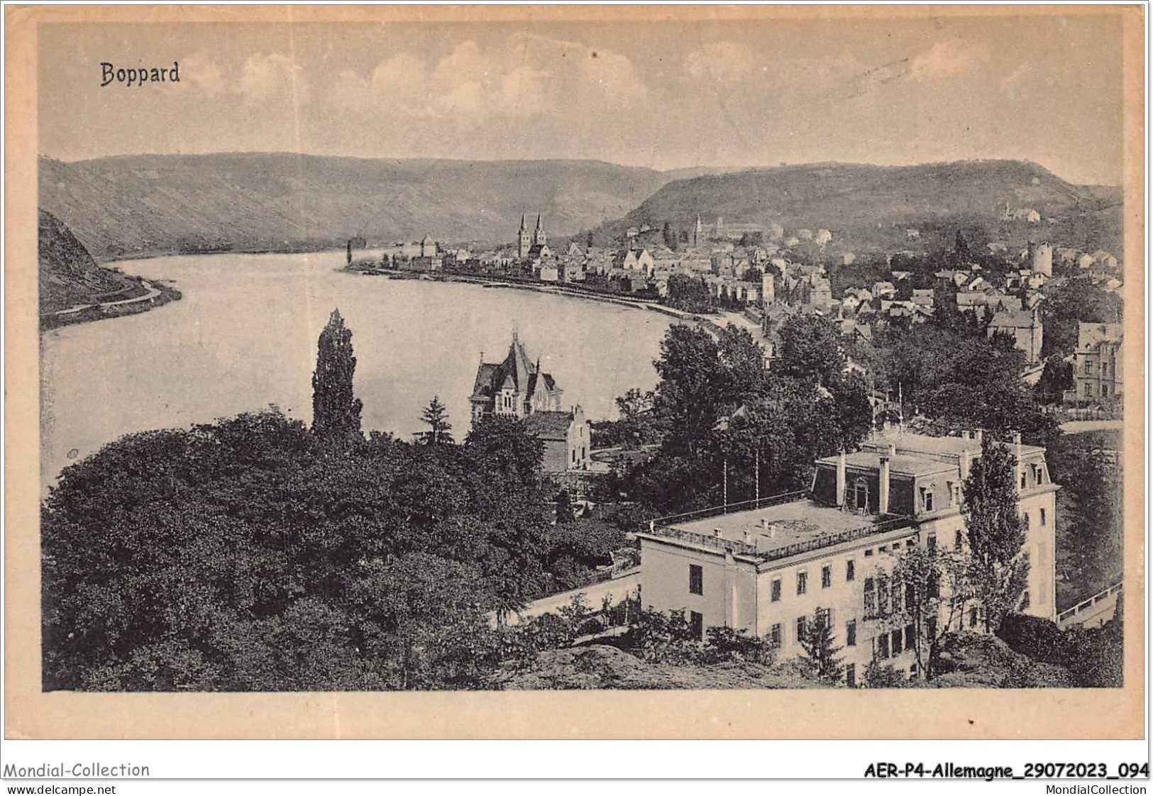 AERP4-ALLEMAGNE-0302 - BOPPARD - Vue Aérienne Générale - Boppard