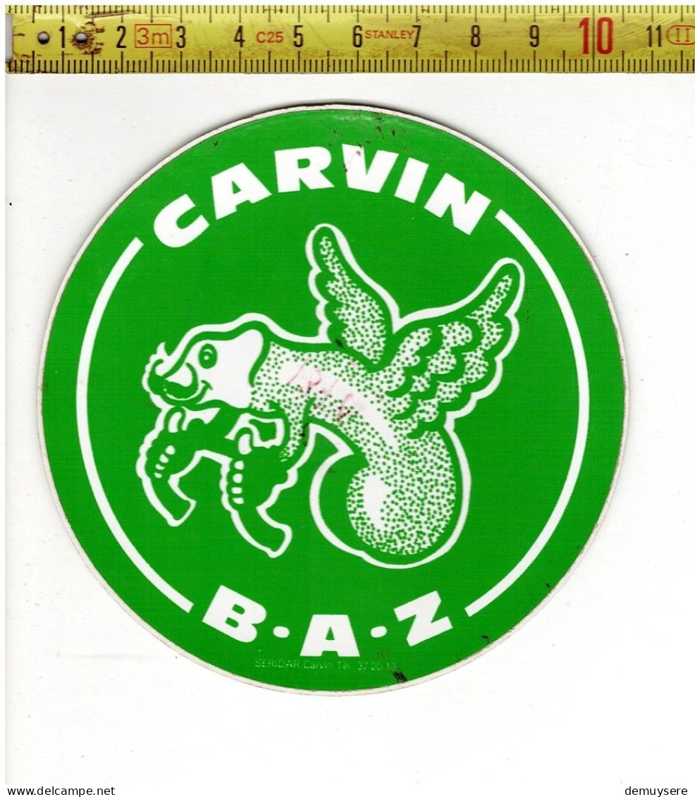 KL 5304 - STICKER - B.A.Z  CARVIN - Autocollants