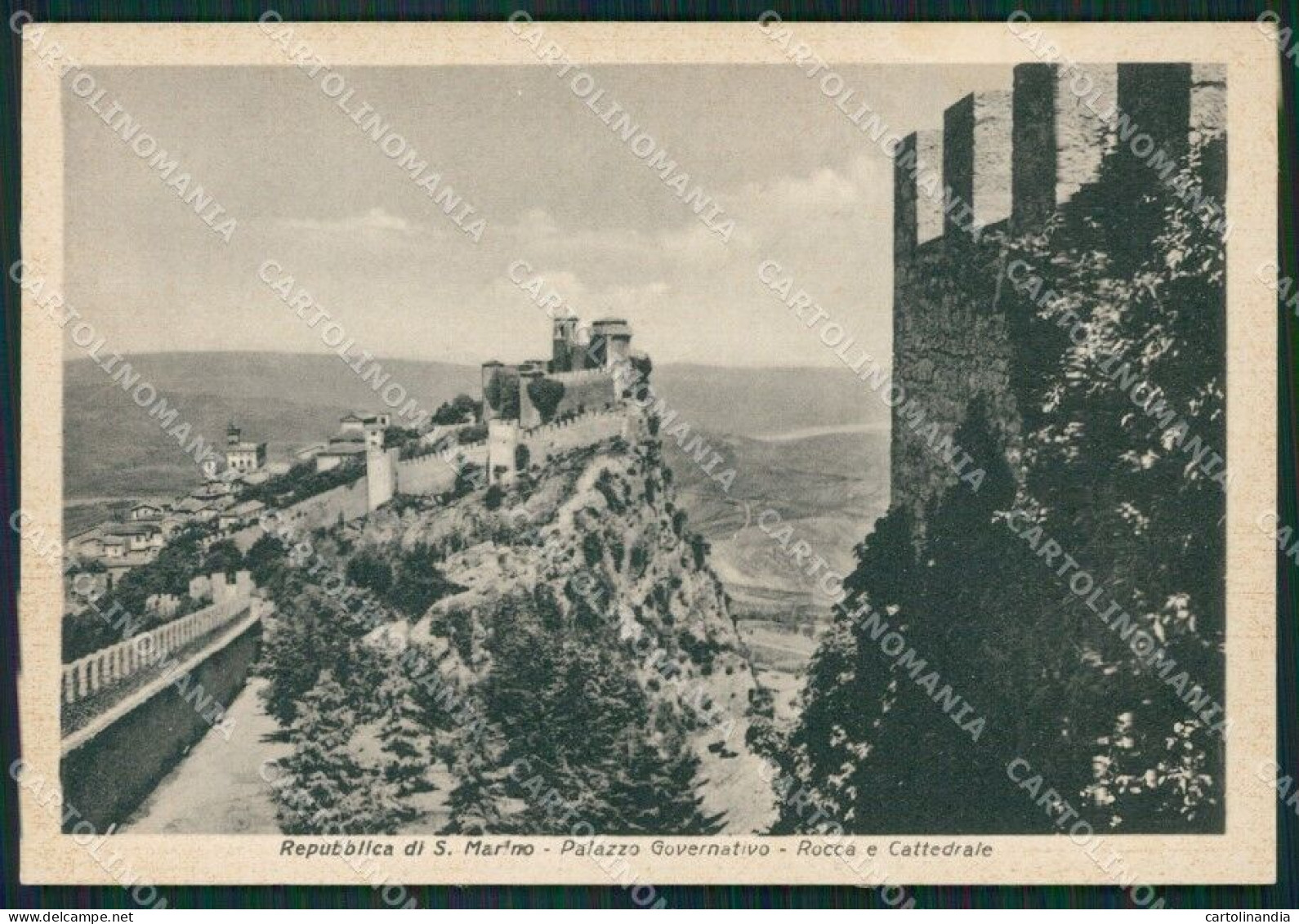 San Marino Palazzo Governativo FG Cartolina MQ5690 - Saint-Marin