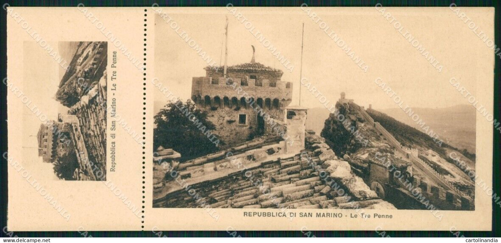 San Marino Mini Cartolina E Cartolina MQ5733 - Saint-Marin