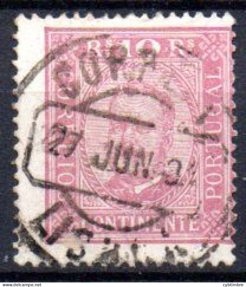 Portugal: Yvert N° 67a; Ldentelé 13.5; Cote 9.00€ - Used Stamps