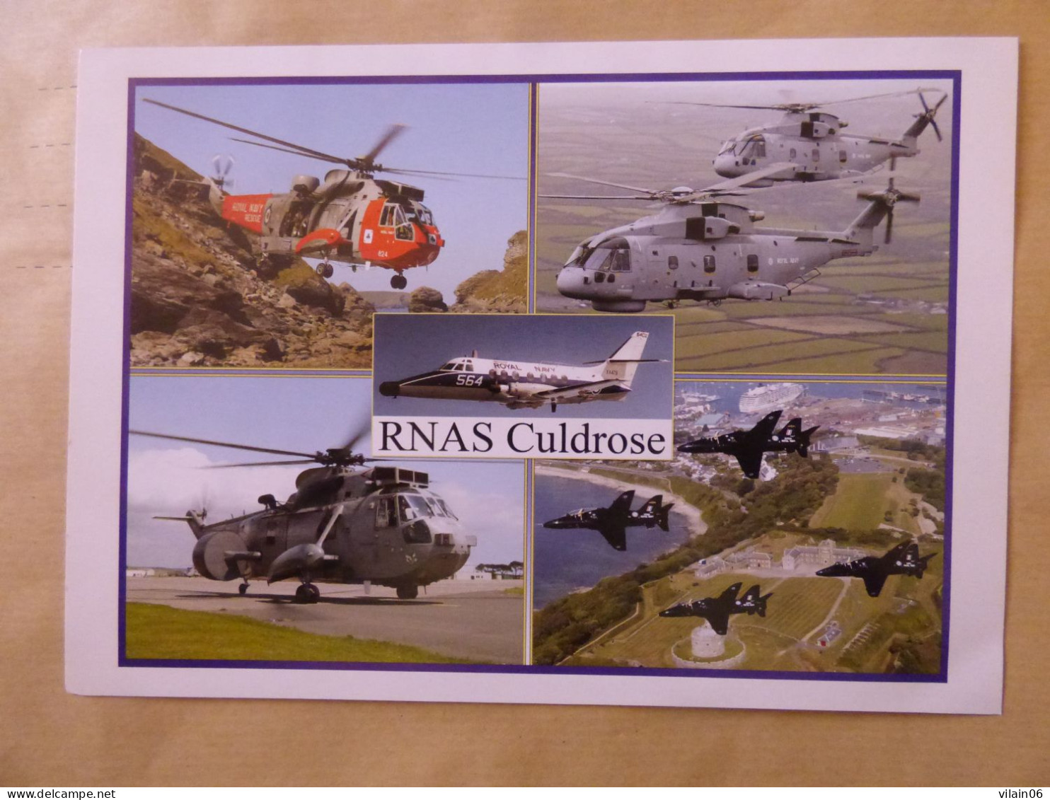 RNAS  Culdrose   /   FORMAT  15 X 21 CM - Hubschrauber