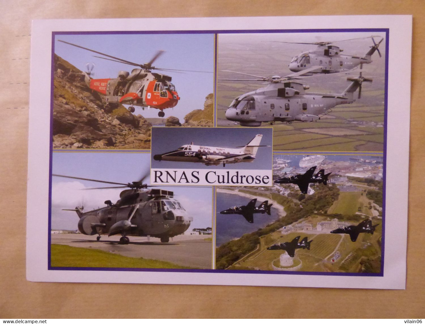 RNAS  Culdrose   /   FORMAT  15 X 21 CM - Elicotteri