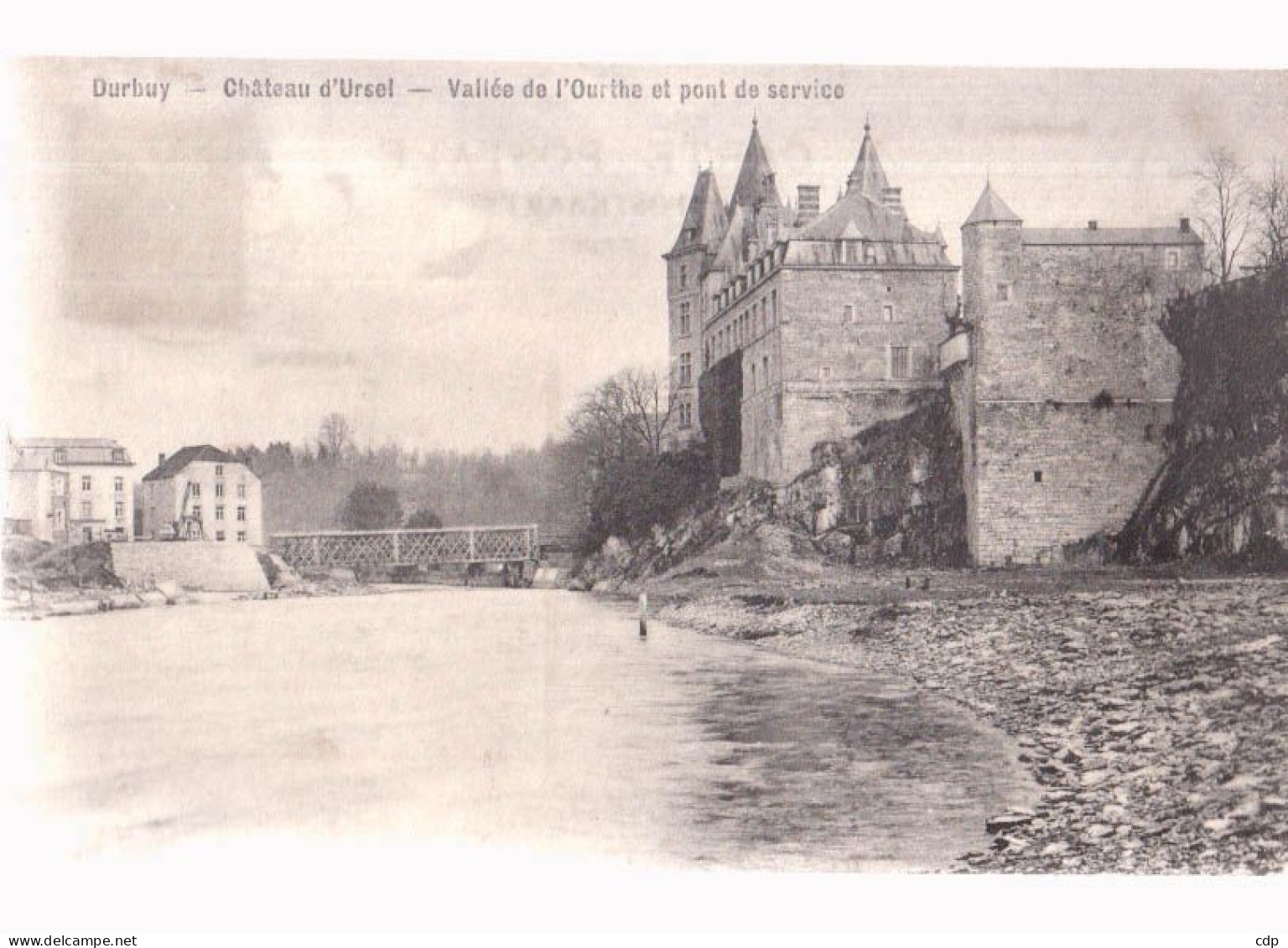 Cpa Durbuy  CHATEAU  1910 - Durbuy