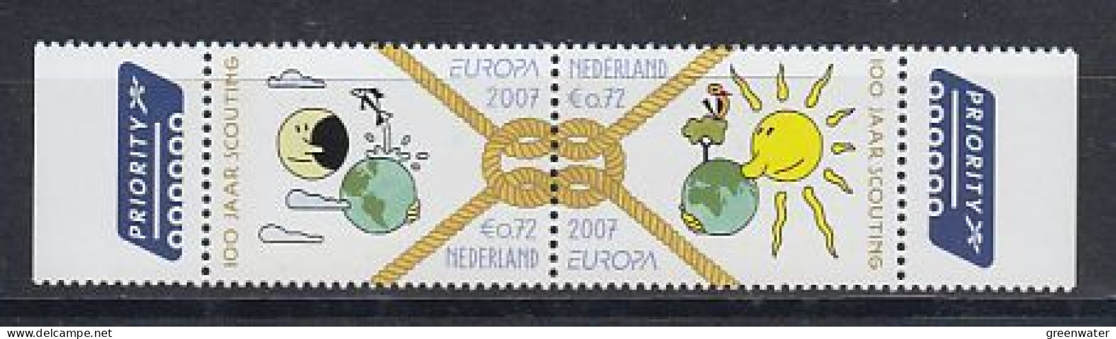 Europa Cept 2007 Netherlands 2v ** Mnh (59502) - 2007