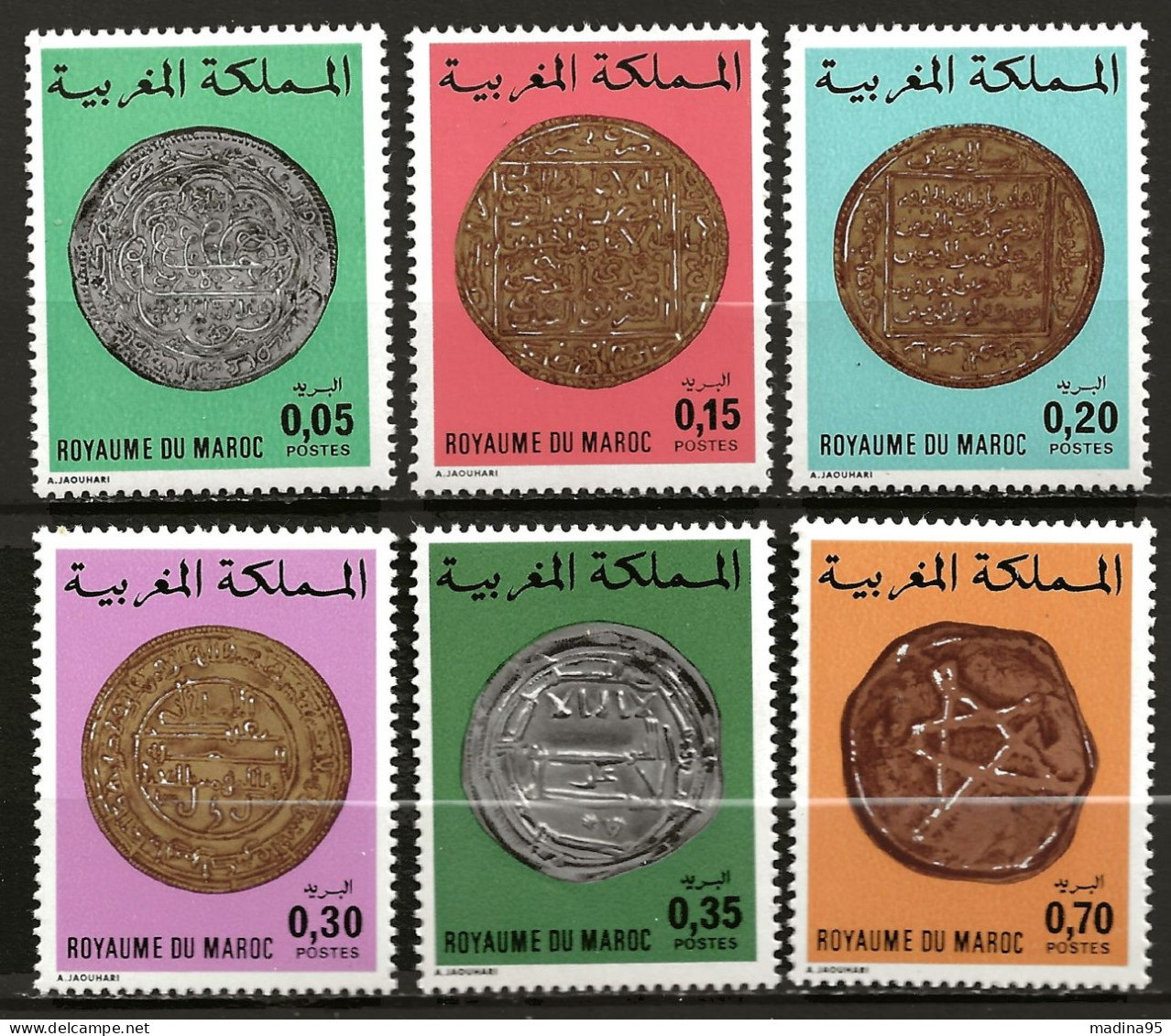 MAROC: **, N° YT  769 à 774, Série, TB - Marokko (1956-...)