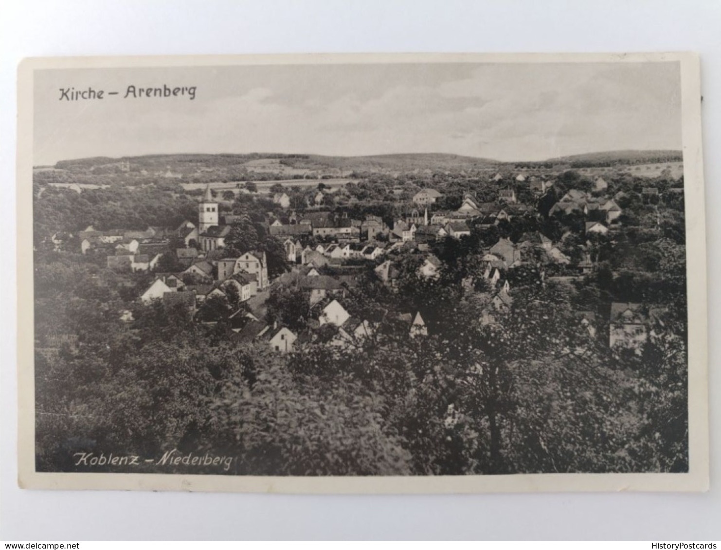 Koblenz-Niederberg, Gesamtansicht, 1935 - Koblenz