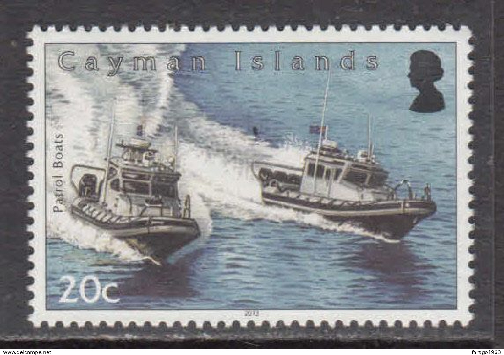 2013 Cayman Islands Emergency Services  REPRINT  Complete Set Of 1 MNH - Caimán (Islas)