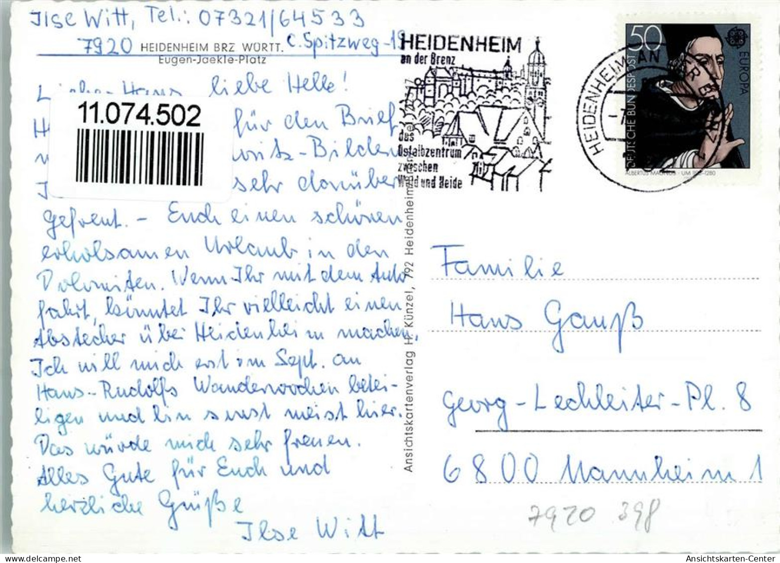 11074502 - Heidenheim An Der Brenz - Heidenheim