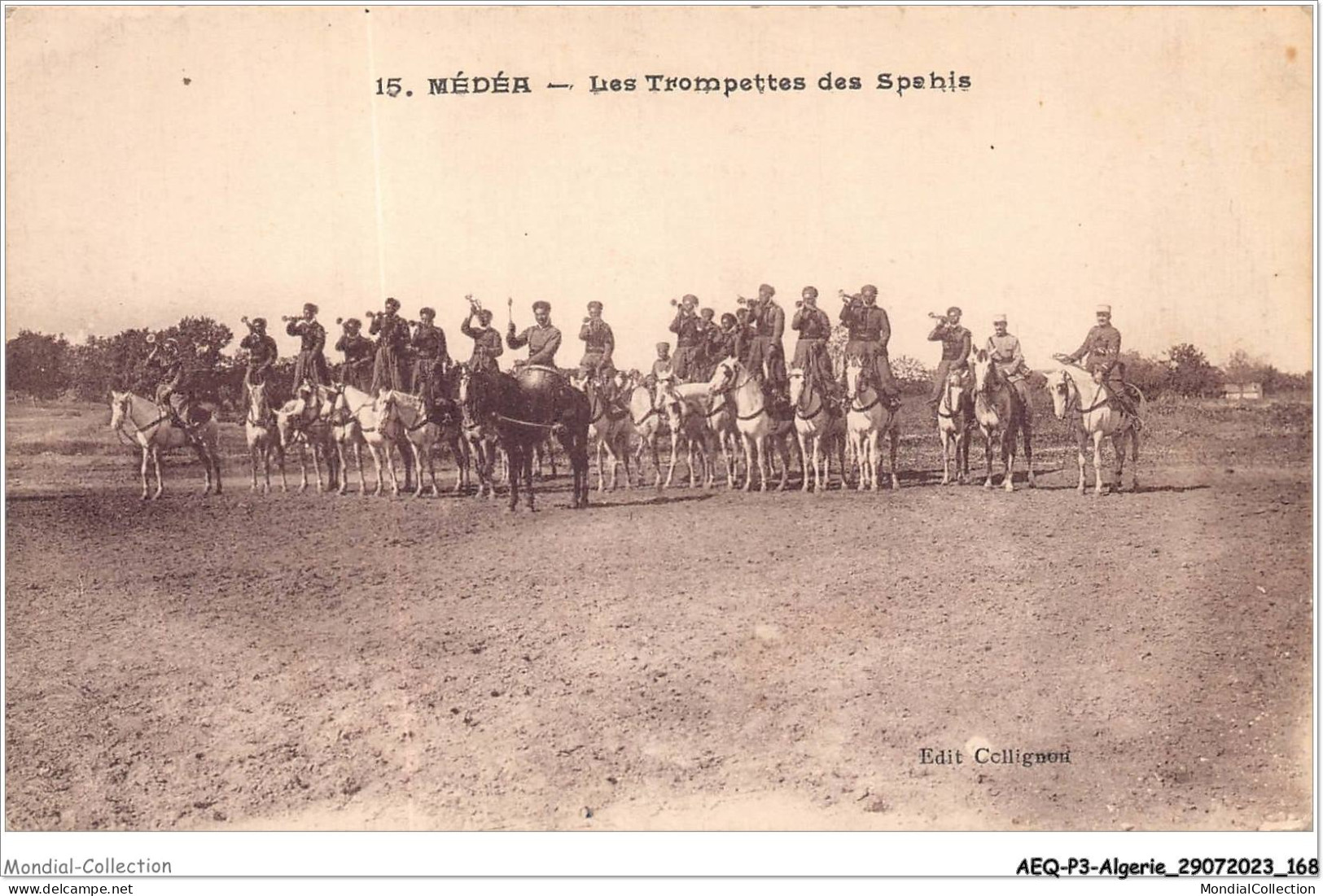 AEQP3-ALGERIE-0261 - Médéa - Les Trompettes Des Spahis - Medea