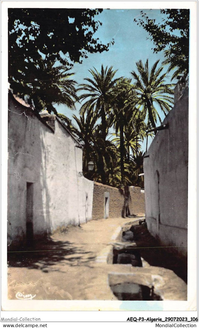 AEQP3-ALGERIE-0229 - LAGHOUAT - Une Rue De La Grande Séguia - Laghouat