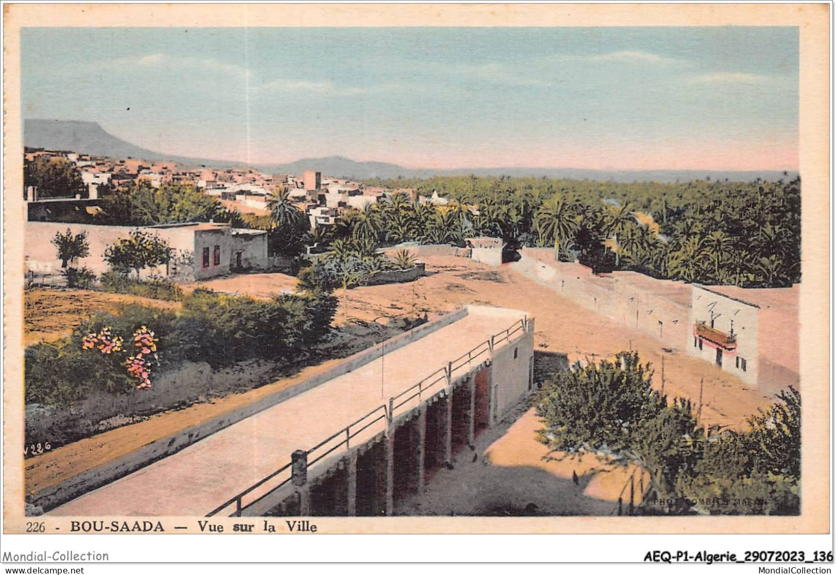 AEQP1-ALGERIE-0069 - BOU-SAADA - Vue Sur La Ville - El-Oued