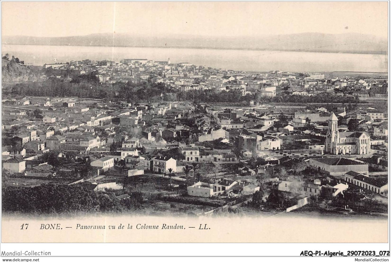 AEQP1-ALGERIE-0037 - BONE - Vu Panorama De La Colonne Randon - Annaba (Bône)