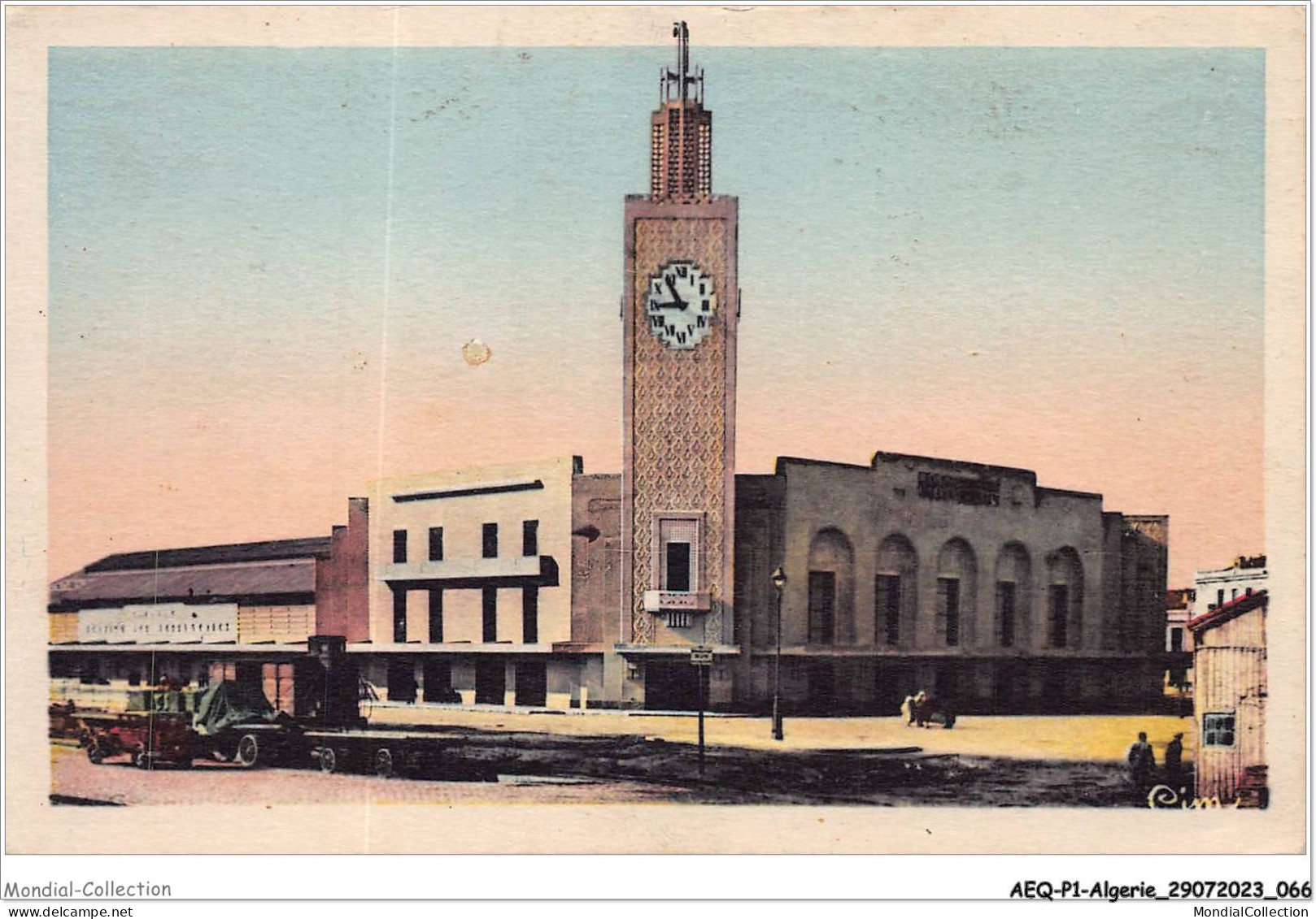 AEQP1-ALGERIE-0034 - BONE - La Gare - Annaba (Bône)