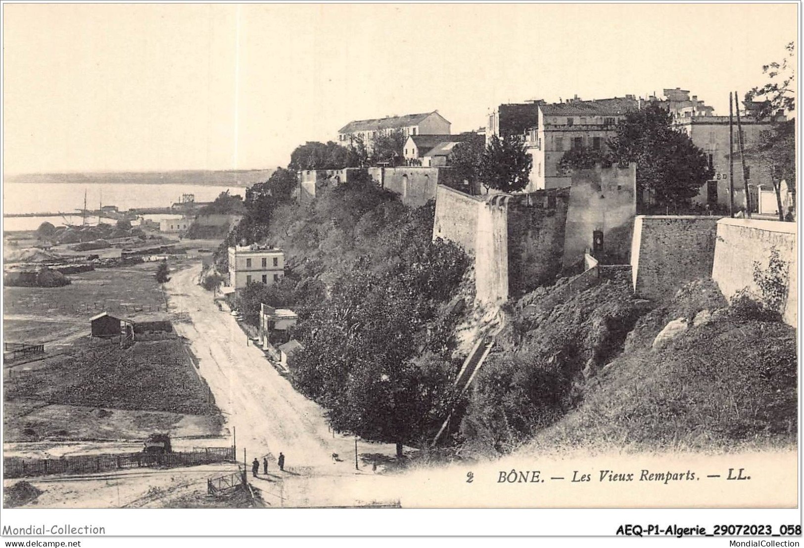 AEQP1-ALGERIE-0030 - BONE - Les Vieux Remparts - Annaba (Bône)