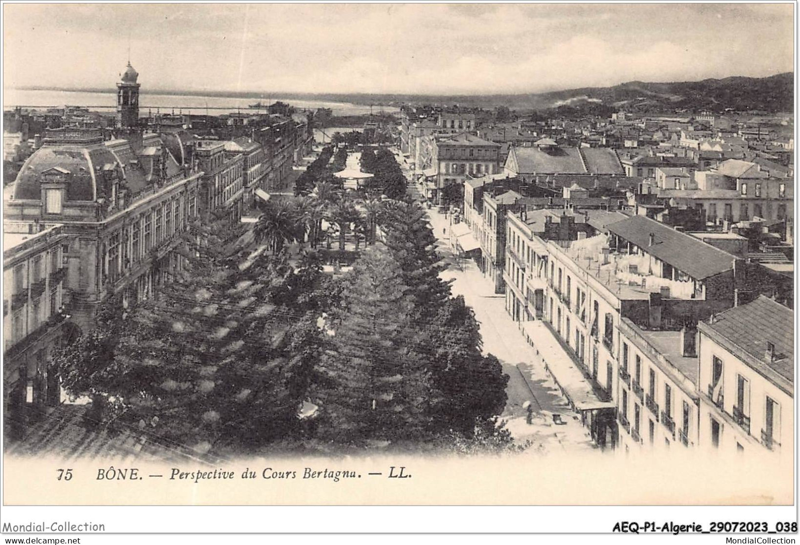 AEQP1-ALGERIE-0020 - BONE - Perspective Du Cours Bertagna - Annaba (Bône)