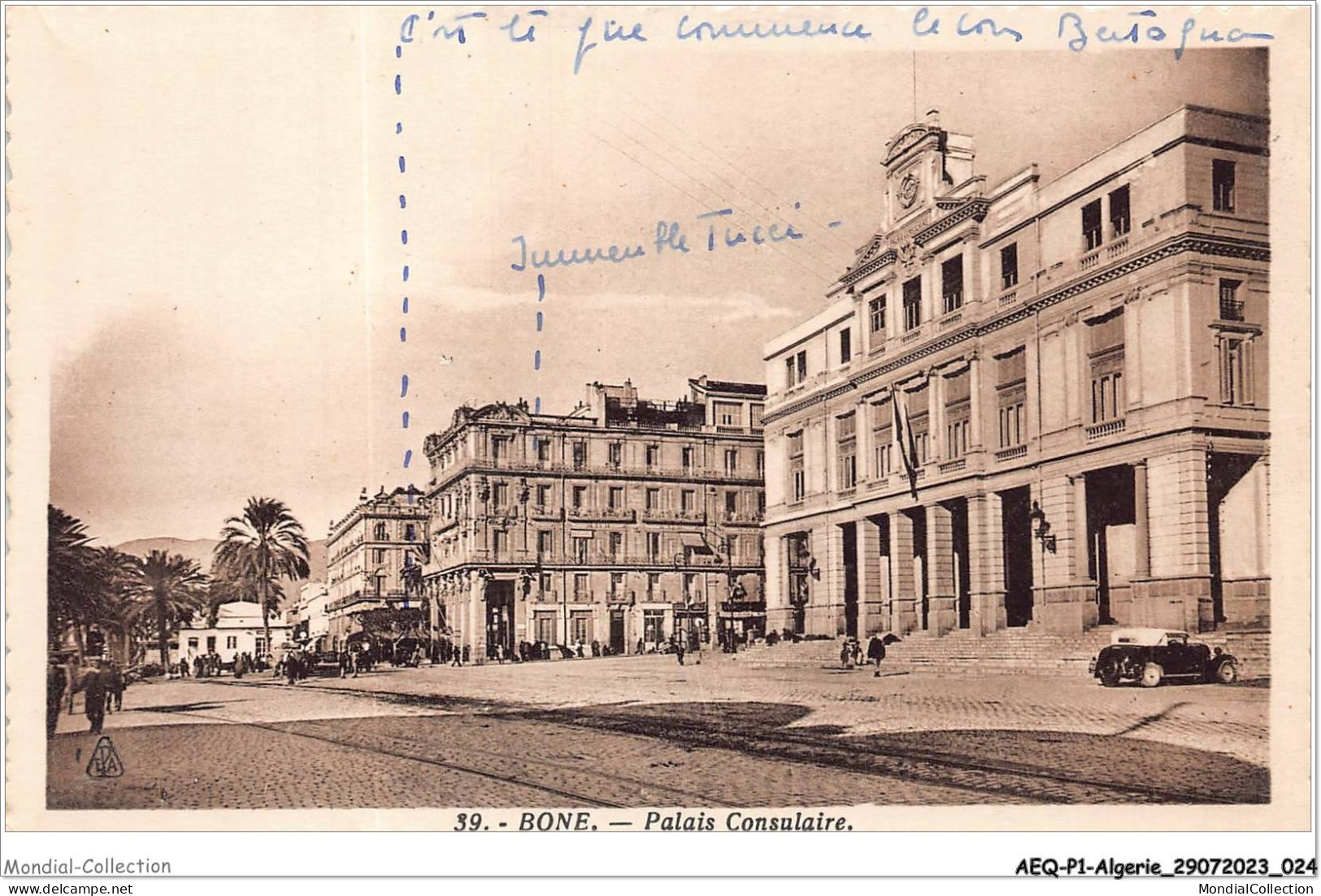 AEQP1-ALGERIE-0013 - BONE - Palais Consulaire - Annaba (Bône)