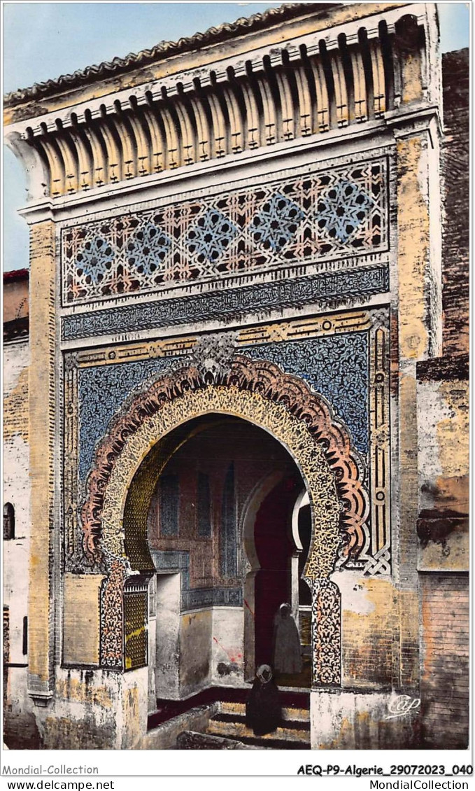 AEQP9-ALGERIE-0765 - Tlemcen - Portail De La Mosquée De Sidi-bou-médine - Tlemcen