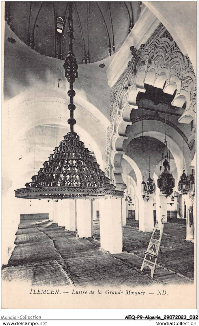 AEQP9-ALGERIE-0761 - Tlemcen - Lustre De La Grande Mosquée - Tlemcen