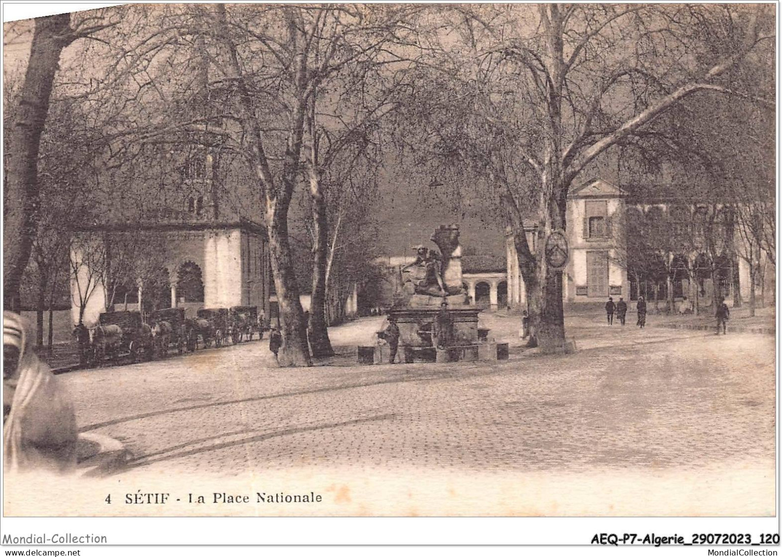 AEQP7-ALGERIE-0615 - Sétif - La Place Nationale - Setif