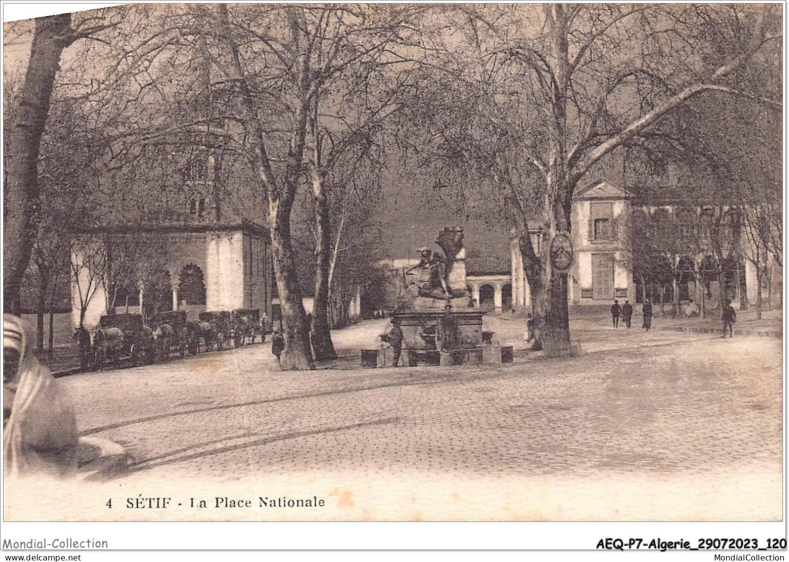 AEQP7-ALGERIE-0615 - Sétif - La Place Nationale - Sétif