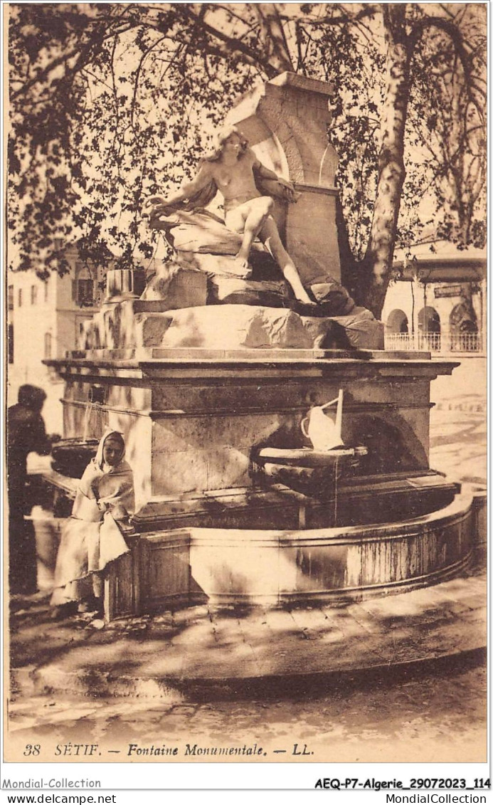 AEQP7-ALGERIE-0612 - Sétif - Fontaine Monumentale - Setif