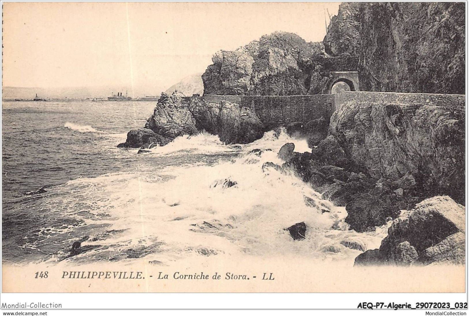 AEQP7-ALGERIE-0571 - PHILIPPEVILLE - La Corniche Et Stora - Skikda (Philippeville)