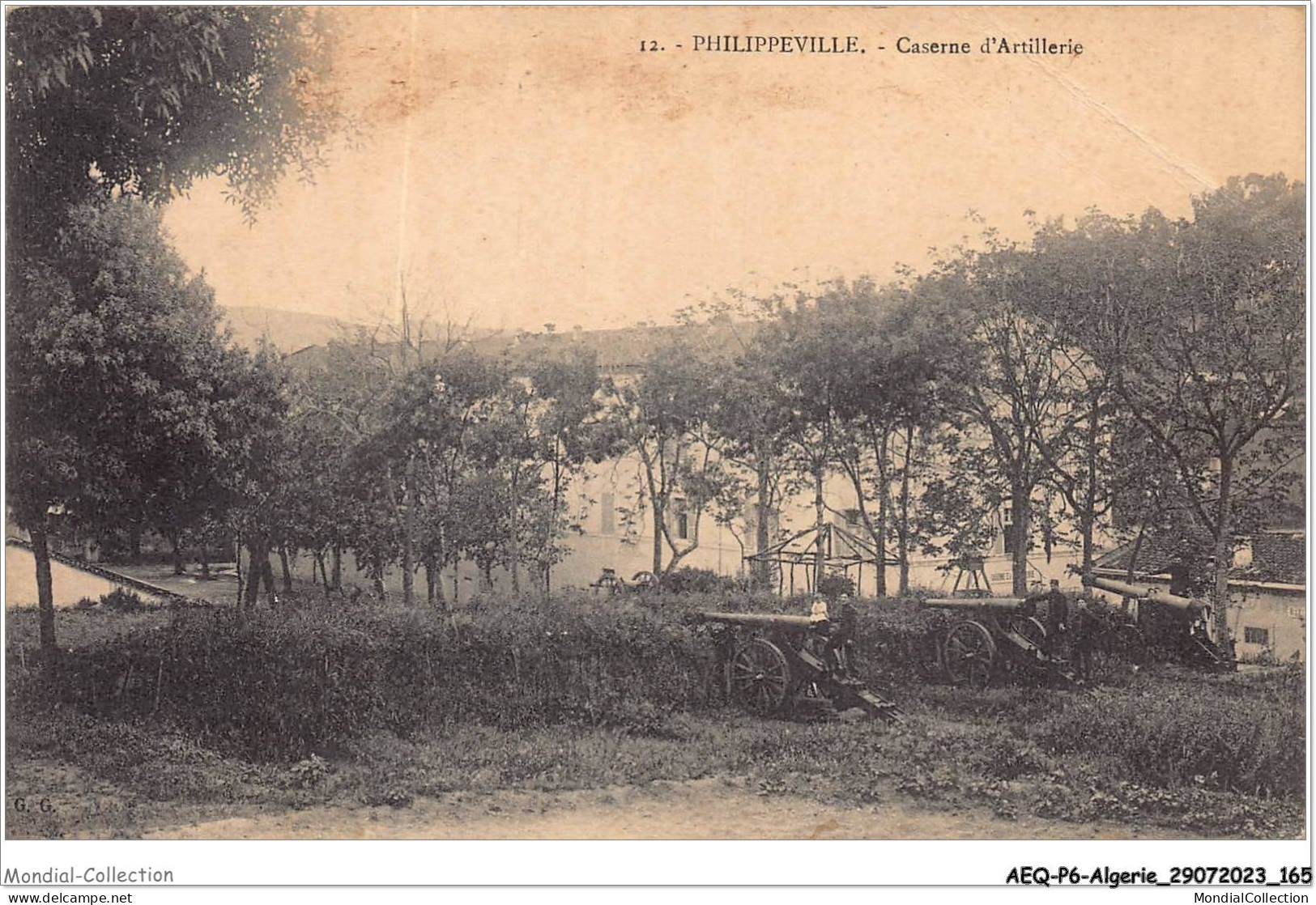 AEQP6-ALGERIE-0546 - PHILIPPEVILLE - Caserne D'artillerie - Skikda (Philippeville)