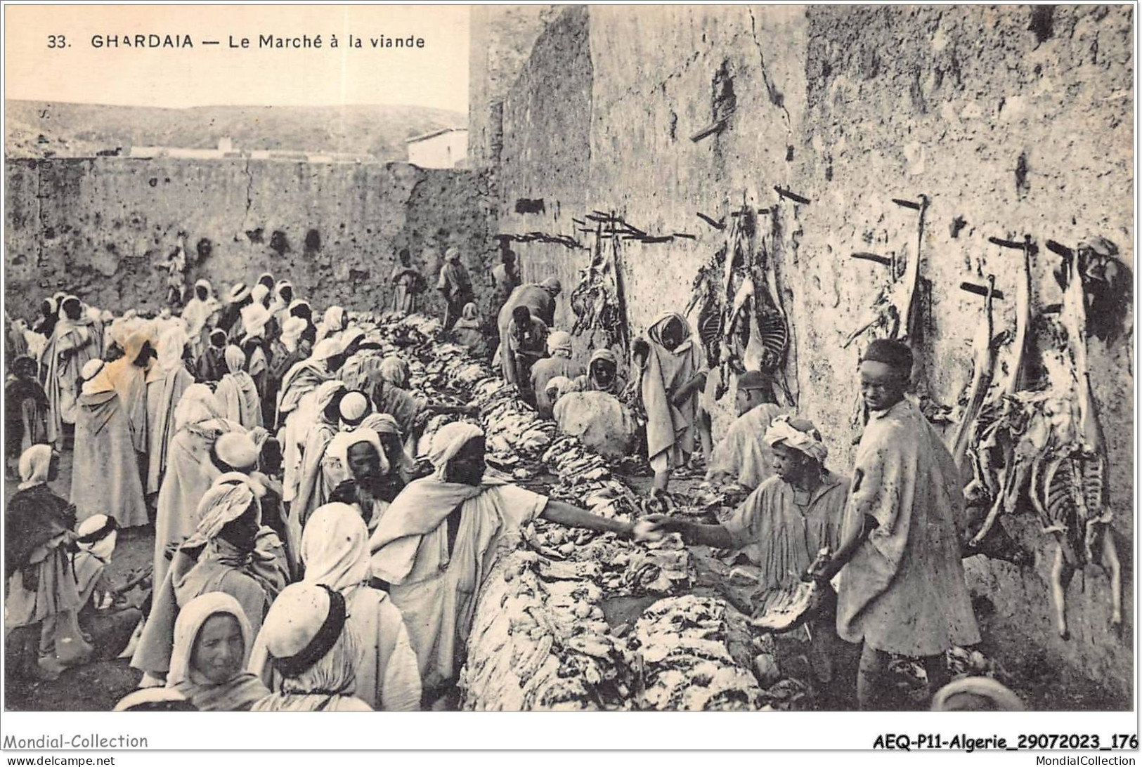 AEQP11-ALGERIE-1017 - Ghardaia - Le Marché à La Viande - Ghardaia