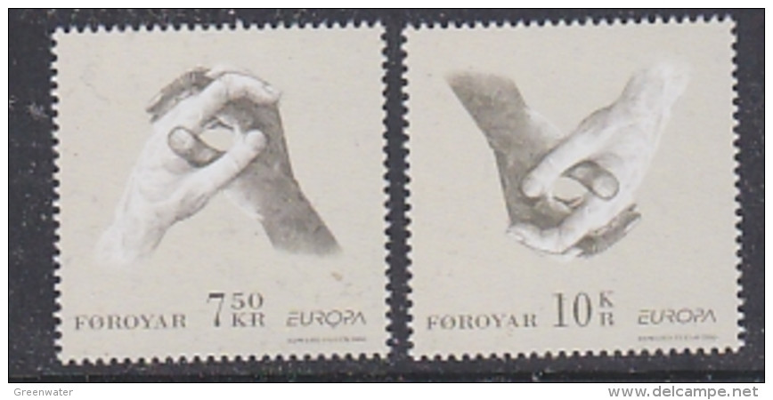 Europa Cept 2006 Faroe Islands  2v ** Mnh (59505) - 2006