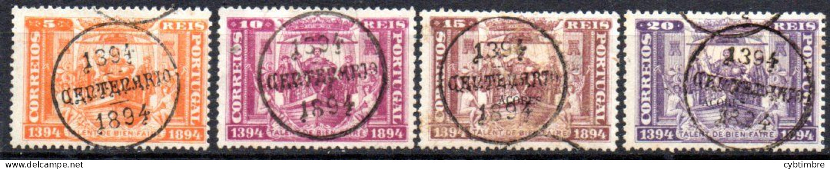 Portugal: Yvert N° 96/99; Cote 10.50€ - Used Stamps