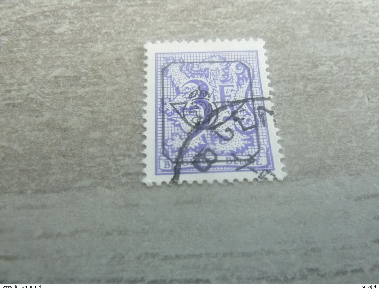 Belgique - Lion - Préoblitéré - 3f. - Violet - Neuf - Année Non Définie - - Typografisch 1951-80 (Cijfer Op Leeuw)