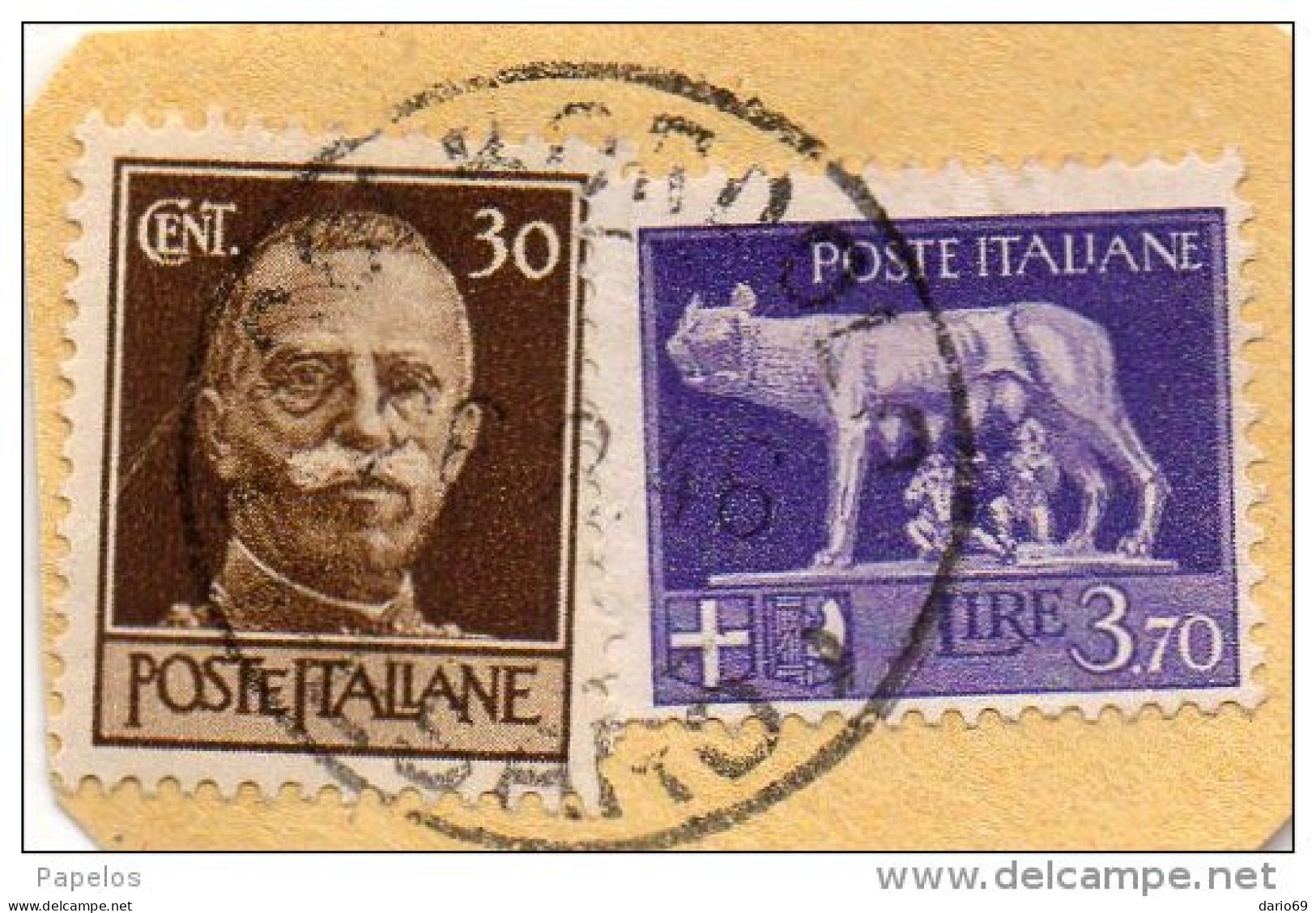 1948  FRAMMENTO - 1946-60: Storia Postale